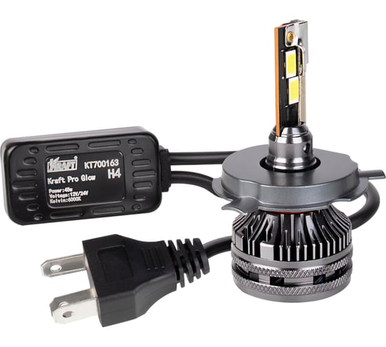 Автолампа KRAFT H4/H19 12v/24v 45w (P43t) Pro Glow KT 700163