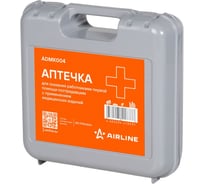 Аптечка для оказания первой помощи пострадавшим с применением медицинских изделий AIRLINE МЗ РФ№ 262н,пл.футляр ADMK004