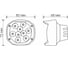 Светодиодная фара Вымпел wl-603 (пчел. сота, 9 led, 27w) 5269 3