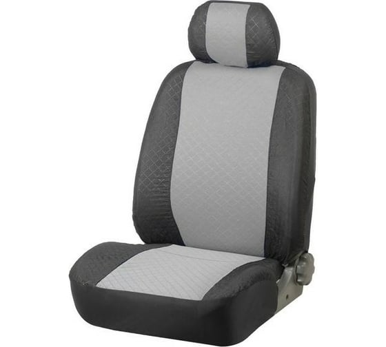 Универсальные авточехлы TORSO Premium, 9 предметов, чёрно-серый AV-8 2997985