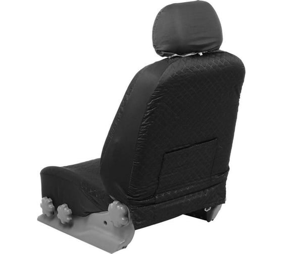 Универсальные авточехлы TORSO Premium, 9 предметов, чёрно-серый AV-8 2997985