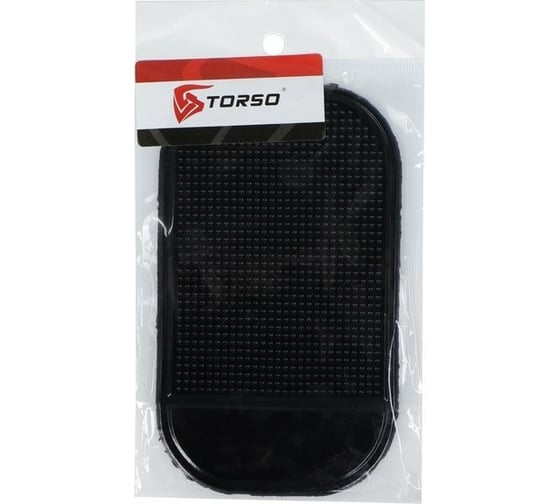 Противоскользящий  коврик TORSO Spider 7х13 см, чёрный 859770
