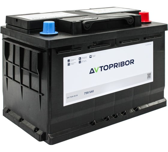 Аккумуляторная батарея AVTOPRIBOR 12V 72Ah (0) LB, 720A, 278x175x175, для а/м FORD GALAXY MK III VAN (CK) 03.19- / RENAULT KAPTUR (H5_) 03.16- / SKODA OCTAVIA IV (NX3, NN3) 01.20- B0720LAVT 1