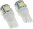 Светодиодная автолампа TORSO T10 W5W, габарит, 12 В, 5 SMD-5050, 2 шт., свет белый 1059206 1
