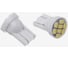 Светодиодная автолампа TORSO T10 W5W, габарит, 12 В, 8 SMD-3528, 2 шт., свет белый 1059207 1