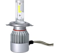 Светодиодная лампа головного света Nord-Yada H4 12-24V 30W 6200K 3200lm, 2 шт. 908490