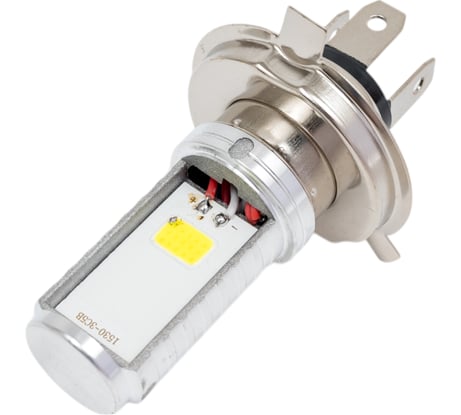 Светодиодная мотоциклетная лампа Nord-Yada 10-36V H4 2*7.5W COB блистер 908462