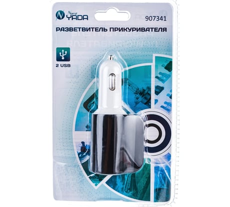Разветвитель прикуривателя Nord-Yada 1 гнездо, 2USB 907341