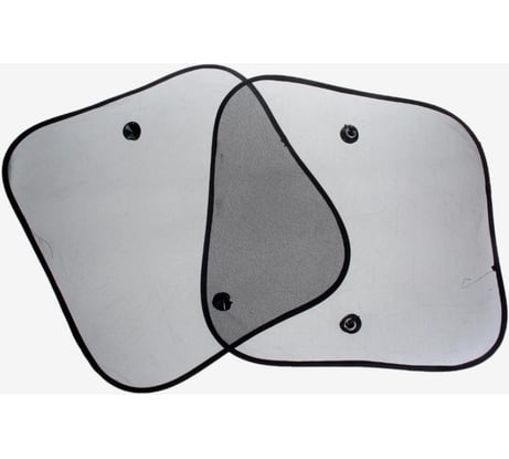 Солнцезащитные шторки для авто TORSO на присосках, 36х44 см, набор 2 шт. 908542