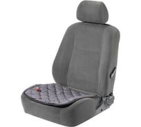 Накидка с подогревом TORSO 12 В, регулятор, 42х42 см, провод 90 см, серый 5072979