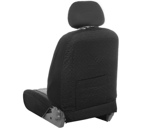 Авточехлы TORSO Premium универсальные, 4 предмета, чёрно-серый AV-2 2997979