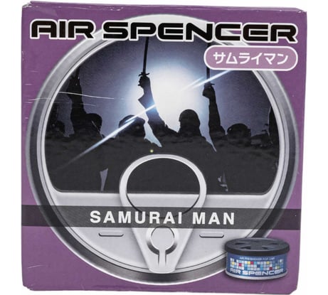 Меловой ароматизатор EIKOSHA SPIRIT SAMURAI MAN артикул A-37, 12283