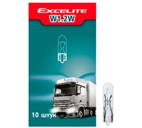 Лампа накаливания Excelite W1,2W ST 24V 1,2W W2x4,6d упаковка 10 шт 50200