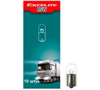 Лампа накаливания Excelite R5W ST 24V 5W BA15s упаковка 10 шт 54400