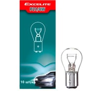 Лампа накаливания Excelite P21/4W ST 12V 21/4W BAZ15d упаковка 10 шт 56500