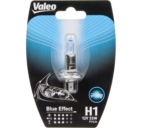 Лампа галогенная Excelite H1 CW 12V 55W P14,5s 1шт 10112B 1