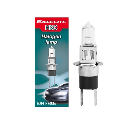 Лампа галогенная Excelite H3C ST 12V 55W P22d-5 (спайка 2 шт) 19200 1