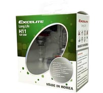 Лампа галогенная Excelite H11 LL 12V 55W PGJ19-2 2 шт 11403C
