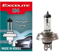 Лампа галогенная Excelite H4 ST 12V 60/55W P45t (спайка 2 шт) 13414