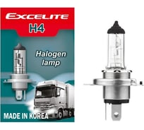 Лампа галогенная Excelite H4 ST 24V 75/70W P43t шт (спайка 2 шт) 10600