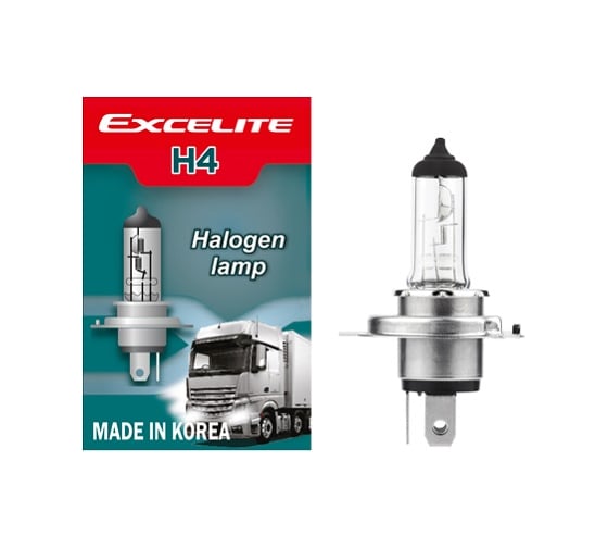 Лампа галогенная Excelite H4 ST 24V 75/70W P43t шт (спайка 2 шт) 10600 1