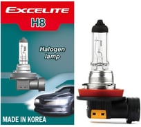 Лампа галогенная Excelite H8 ST 12V 35W PGJ19-1 (спайка 2 шт) 10900