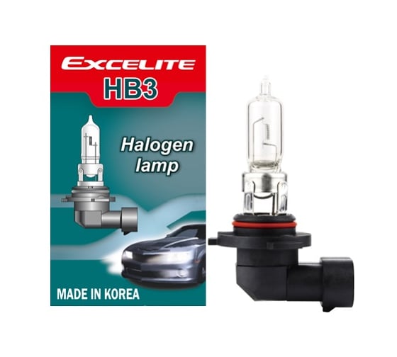 Лампа галогенная Excelite HB3(9005) ST 12V 65W P20d (спайка 2 шт) 12400 1