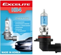 Лампа галогенная Excelite HB4(9006) CW 12V 55W P22d 1шт 12612B