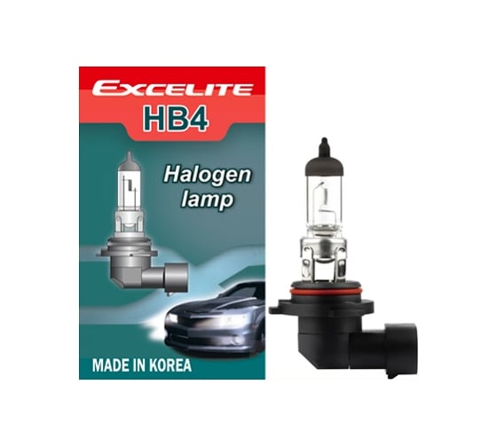 Лампа галогенная Excelite HB4(9006) ST 12V 55W P22d (спайка 2 шт) 12600 1