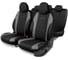 Авточехлы AUTOPROFI серия Standard, Excellent, экокожа, 3 мм поролон, 11 предметов, чёрный/т.серый EXL-1103G BK/D.GY 1