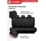 Авточехлы AUTOPROFI серия Standard, Excellent, экокожа, 3 мм поролон, 11 предметов, чёрный EXL-1103G BK/BK 6