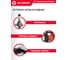 Авточехлы AUTOPROFI серия Standard, Excellent, экокожа, 3 мм поролон, 11 предметов, чёрный EXL-1103G BK/BK 13