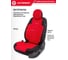 Авточехлы AUTOPROFI серия Standard, Generation, велюр, 2мм поролон, 11 предметов, чёрный/красный, GEN-1102 BK/RD 4