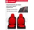 Авточехлы AUTOPROFI серия Standard, Generation, велюр, 2мм поролон, 11 предметов, чёрный/красный, GEN-1102 BK/RD 5