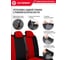 Авточехлы AUTOPROFI серия Standard, Generation, велюр, 2мм поролон, 11 предметов, чёрный/красный, GEN-1102 BK/RD 8