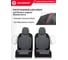 Авточехлы AUTOPROFI серия Standard, Generation, велюр, 2мм поролон, 11 предметов, чёрный/т.серый GEN-1102 BK/D.GY 5