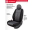 Авточехлы AUTOPROFI серия Standard, Pattern Паттерн полиэстер, 2 мм поролон, 11 предметов, чёрный/т.серый PAT-1102 BK/D.GY 4