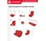 Авточехлы AUTOPROFI серия Premium, Modena. Алькантара, паттерн-велюр, премиальная экокожа, 7 мм. поролон, 4 молнии на заднем сидении, 11 предметов., чёрн./т.серый, MOD-1107 BK/D.GY 12