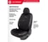 Авточехлы AUTOPROFI серия Premium, Modena. Алькантара, паттерн-велюр, премиальная экокожа, 7 мм. поролон, 4 молнии на заднем сидении, 11 предметов., чёрный, MOD-1107 BK/BK 4