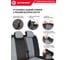 Авточехлы AUTOPROFI серия Premium, Combo Comfort. Велюр, 5 мм. поролон, 4 молнии на заднем сидении, 11 предметов., чёрн./т.серый CMB-1105PV BK/D.GY 12