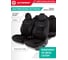 Авточехлы AUTOPROFI серия Premium, Combo Comfort. Велюр, 5 мм. поролон, 4 молнии на заднем сидении, 11 предметов., чёрный CMB-1105PV BK/BK 2