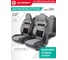 Авточехлы AUTOPROFI серия Premium, Combo Comfort. Велюр, 5 мм. поролон, 4 молнии на заднем сидении, 11 предметов., т.сер./св.серый, CMB-1105PV D.GY/L.GY 2