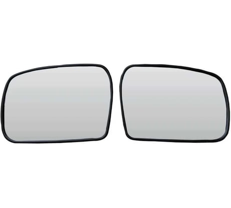 Комплект зеркальных элементов ООО "ПРОГРЕССТЛТ"на Шевроле 2123 с обогревом КЗЭБЕРТОНЕ