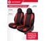 Авточехлы на передние сиденья AUTOPROFI серия Standad, Excellent. Экокожа, 3 мм. поролон, 6 предметов., чёрн./красный EXL-603G BK/RD 3