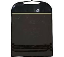 Накидка-защита на спинку автокресла Belon familia вид 6, черный+желтый ЗС-6ЧЖ