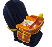 Столик для детского автокресла Belon familia принт "гонки"+ оранжевый СДК-1-ГОНКИ 19838074