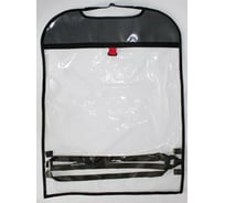 Накидка-защита на спинку автокресла Belon familia вид 2, серый+красный ЗС-2СрКр