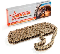 Приводная цепь для мотоцикла ISKRA усиленная (GOLD) 428-H-120L, 428H120L-ISKRA