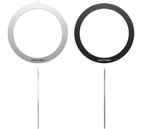 Универсальное металлическое кольцо Vention для магнитных устройств MagSafe - 2 шт KQOB0