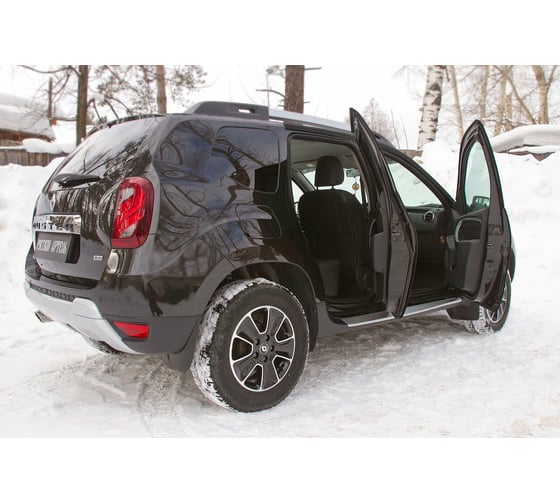 Накладки на ковролин порогов Русская Артель Renault Duster 2015-2016, I рестайлинг NR-157402